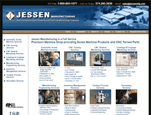 Tablet Screenshot of jessenmfg.com
